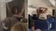 Mujer generó caos en pleno vuelo tras correr y tratar de ingresar a la cabina de avión: “Aterrador”