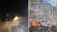 Sujetos incendian campamento minero de Southern en Apurímac: más de 20 policías tuvieron que ser rescatados