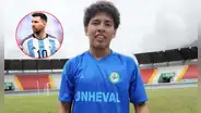 Se llama Lionel Messi, tiene 16 años y llamó la atención tras debutar en la Copa Perú: juega de mediocampista en un club de Huánuco