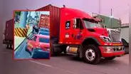 Delincuentes secuestran a chofer tras robarle container a plena luz del día en la av. Argentina