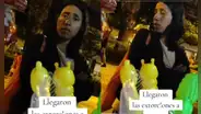 Vendedora ambulante en Ancón graba el preciso instante en que es extorsionada: "Van a pagar un cupo de S/35"