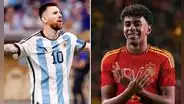 Argentina vs España por la Finalissima: confirman fecha del partido entre Lionel Messi y Lamine Yamal