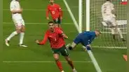 Cristiano Ronaldo se lució con un golazo sin ángulo y puso el 2-1 de Portugal ante Dinamarca