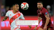 En Venezuela definen a Perú con duro calificativo previo al partido por Eliminatorias 2026: "Obligados a sumar"