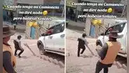 Peruanos bajan camioneta por escaleras y escena es viral: “Tal vez siguió el Google Maps”