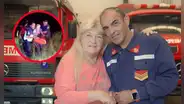 Mujer quedó atrapada con el agua hasta el cuello en accidente y hombre que no sabía nadar le salvó la vida, en Argentina