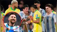 Esta fue la reacción de Lionel Messi tras la paliza histórica de Argentina a Brasil y la clasificación al Mundial 2026