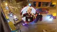 Mototaxistas salieron en caravana por Lima para celebrar la victoria de Venezuela sobre Perú