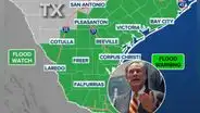 Alerta en Texas: gobernador Greg Abbott declara estado de emergencia por posibles inundaciones