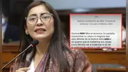 Kelly Portalatino, congresista de Perú Libre, denuncia que su hermano es víctima de extorsiones: “Mi familia está en peligro”