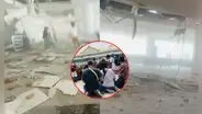 Así quedó el Aeropuerto de Mandalay tras terremoto de 7,7 en Tailandia: colapsó parte del techo
