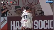 ¡Explota el Monumental! Álex Valera anota peculiar gol de cabeza para Universitario y pone el 1-0 ante Sport Huancayo por el Apertura
