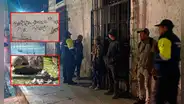 Intervienen a cuatro sujetos por realizar pintas contra monasterio de Santa Teresa en Arequipa