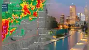 Vientos peligrosos y alertas de tornados en Indiana: condados afectados por impacto meteorológico en EEUU