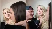 Joven modelo argentina llora al recibir apoyo de la hija de Mauricio Diez Canseco tras oficializar su romance