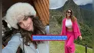 Influencer Carolina Braedt expone chats con Laura Spoya tras polémica por su outfit en Cusco: “¡Me pasé también!”
