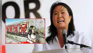La hipocresía de Keiko Fujimori: Carlincatura de hoy muestra la doble cara de Fuerza Popular ante investigación en su contra