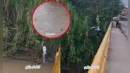 Policía protagoniza persecución de película al saltar al río para capturar a delincuente que intentó huir nadando: "Que le suban el sueldo"