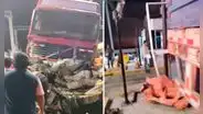 Tragedia en La Libertad: 3 muertos y 8 heridos por choque de tráiler en peaje Chicama
