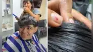 Streamer peruano transmite su corte de pelo en vivo, pero peluquera le encuentra un piojo: “Sáquelo, señora”