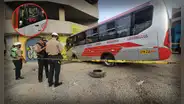 Extorsionadores matan a balazos a conductor de la empresa Aquarius en SMP mientras transportaba pasajeros
