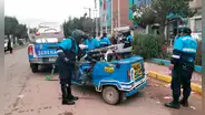 Dos heridos deja choque entre combi y moto torito en Juliaca