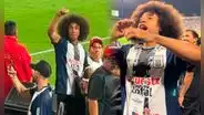 Tiktoker 'Noel Goes Crazy' asistió al clásico con la camiseta de Alianza Lima e hinchas reaccionaron: “Nuevo ídolo grone”