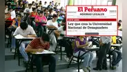 Oficializan la creación de una nueva universidad pública en Perú: ¿dónde se ubicará y qué carreras ofrecerá?