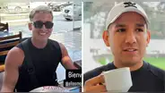 Elías Montalvo y Peter Fajardo fueron captados en conocido restaurante horas antes de 'El valor de la verdad'