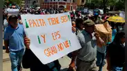Cientos de pobladores protestan ante la EPS Grau por falta de agua: "¡Paita tiene sed!"