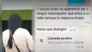 Extorsionadores obligan a empresaria a cerrar locales en Gamarra: "Que ningún estampador entre a su taller"