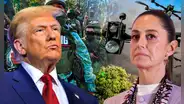 Sheinbaum rechaza cualquier intervención militar de EE. UU. contra los cárteles en México: Trump estudia atacarlos con drones