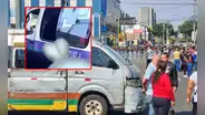 Sicarios se grabaron durante ataque a balazos a chofer de combi que cubría ruta Callao-Breña en la av. Venezuela