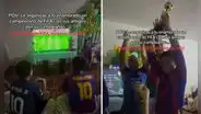 Peruana le realizó campeonato FIFA a su novio en su cumpleaños y sorprende: “Hubo hasta copa”