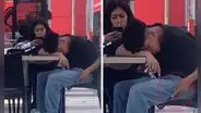 Joven peruano finge quedarse dormido en cita para chatear y usuarios reaccionan: “Esa no la sabia”