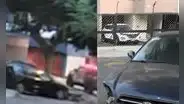 Patrullero PNP choca contra camioneta en Surquillo que quedó destrozada: víctima confirma que agente se dio a la fuga