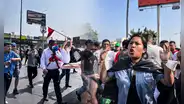¿Cómo va el paro de transportistas HOY 10 de abril? Últimas noticias sobre la marcha hacia el Congreso EN VIVO