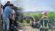 Accidente en La Libertad: cinco muertos deja choque entre volquete y automóvil