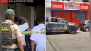 Trabajadora de minimarket se resiste a robo y le prenden fuego en SMP: fue evacuada de emergencia al hospital