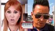 Christian Cueva muestra recibos de pago que realizó para sus hijos, pero Magaly Medina lo expone: "Oportunistas"