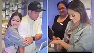 Patricio Parodi sorprende al regalar lujoso reloj de Swarovski a streamer Milenka Nolasco: "Yo lo pago"