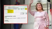 Revelan que Dina Boluarte compró vestido de casi S/2.000 días antes de ser operada en 2023