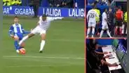Kylian Mbappé sufrió su primera expulsión con Real Madrid tras brutal planchazo contra jugador del Alavés