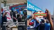 Hinchas de Sporting Cristal protestaron contra Joel Raffo con fuertes cánticos afuera del Alberto Gallardo y no entraron: "Cobarde"