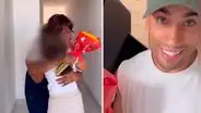 Said Palao conmueve a sus trabajadoras del hogar al organizarles una emotiva sorpresa junto con su hija