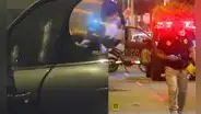 Delincuentes disparan ferozmente a camioneta y dejan herido a policía en Miraflores