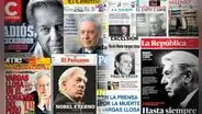 Así fueron las portadas de los principales diarios del mundo al reportar la muerte de Mario Vargas Llosa: "Cierra la puerta del boom"