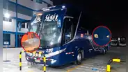 Delincuentes atacan a balazos bus con pasajeros en plena ruta: 10 impactos en el vehículo
