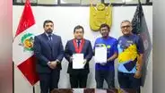 Corte Superior de Justicia de Tumbes firmó convenio con la Academia de Natación Berendson