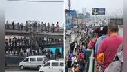 Masiva compra de pescado en Callao: ciudadanos llenan puente Gambetta para ingresar al terminal pesquero